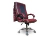 Офисное массажное кресло EGO BOSS EG1001 Maroon в комплектации ELITE натуральная кожа - Ек-Спорт Массажные кресла оптом и в розницу