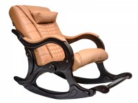 Массажное кресло-качалка EGO WAVE EG-2001 в комплектации LUX Орех - Ек-Спорт Массажные кресла оптом и в розницу