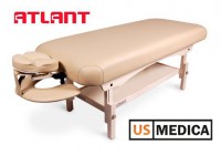 Массажный стол US Medica  Atlant стационарный - Ек-Спорт Массажные кресла оптом и в розницу