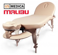 Массажный стол US Medica Malibu складной деревянный - Ек-Спорт Массажные кресла оптом и в розницу