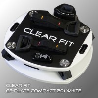 Виброплатформа Clear Fit CF-PLATE Compact 201 WHITE - Ек-Спорт Массажные кресла оптом и в розницу