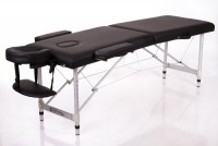 Массажный стол Restpro ALU 2 (S) Black - Ек-Спорт Массажные кресла оптом и в розницу