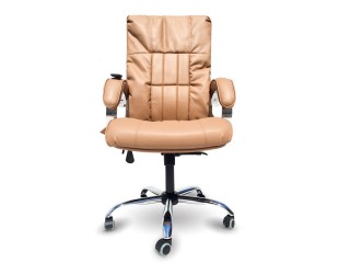 Офисное массажное кресло EGO BOSS EG1001 Орех в комплектации LUX - Ек-Спорт Массажные кресла оптом и в розницу