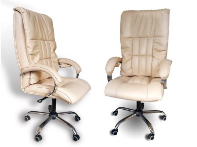 Офисное массажное кресло EGO BOSS EG1001 Карамель в комплектации LUX - Ек-Спорт Массажные кресла оптом и в розницу
